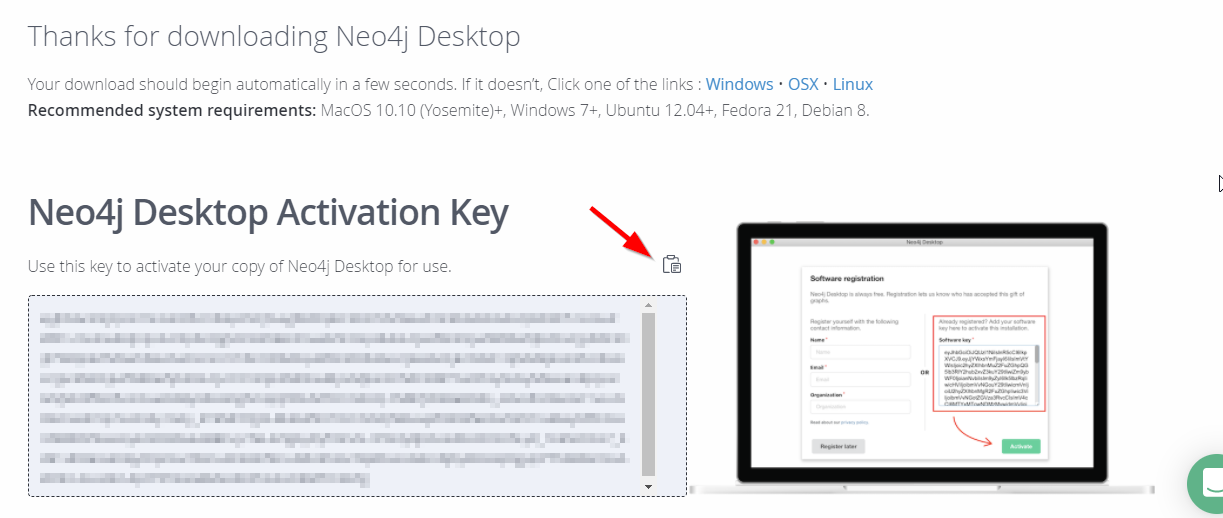 Neo4j desktop Activation key