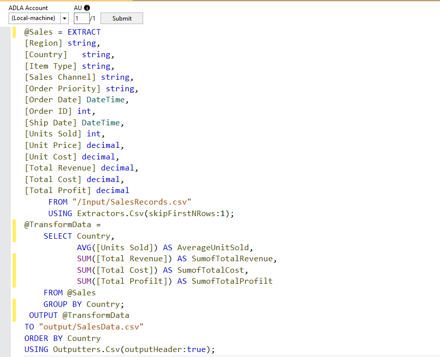 Visual Studio script editor
