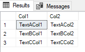 Populating data into a table
