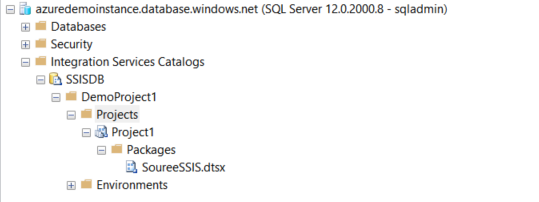 SourceSSIS.dtsx package 
