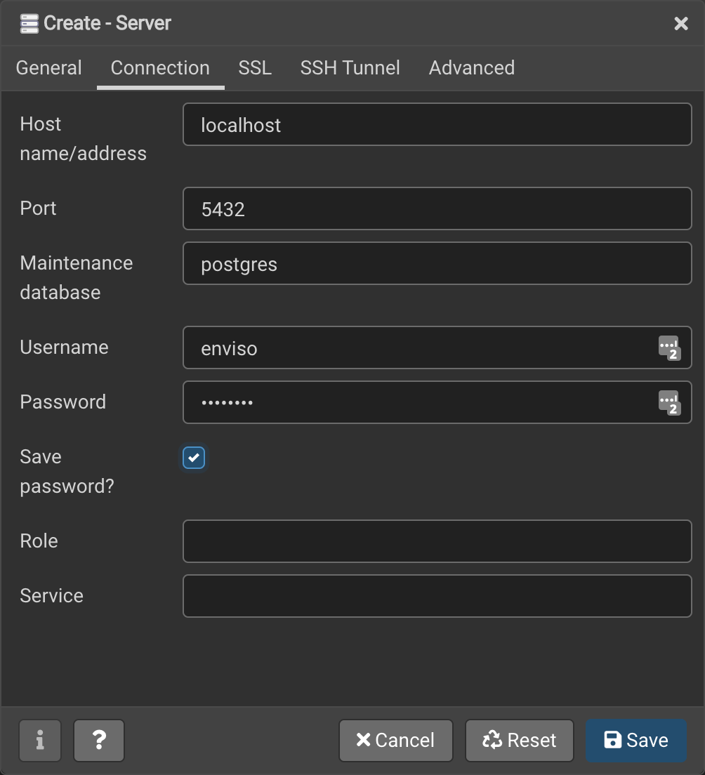 Connecting to postgres database using PGAdmin - PostgreSQL management