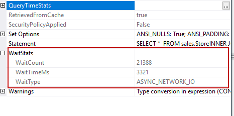 Solving ASYNC_NETWORK_IO wait type problem in SSMS