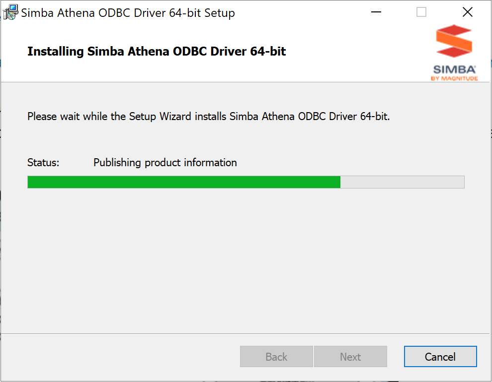 Installing AWS Athena ODBC Connector