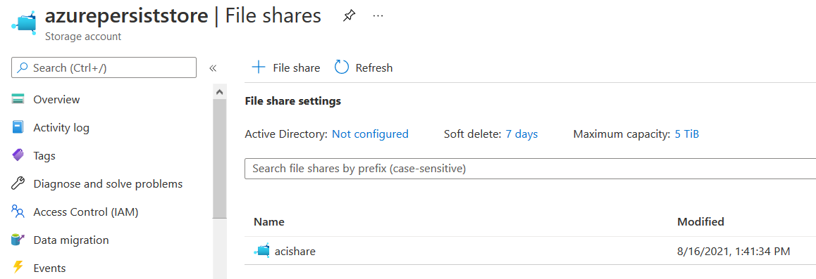 File shares